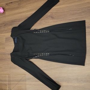 Of two minds dress petite structured shoulder pads